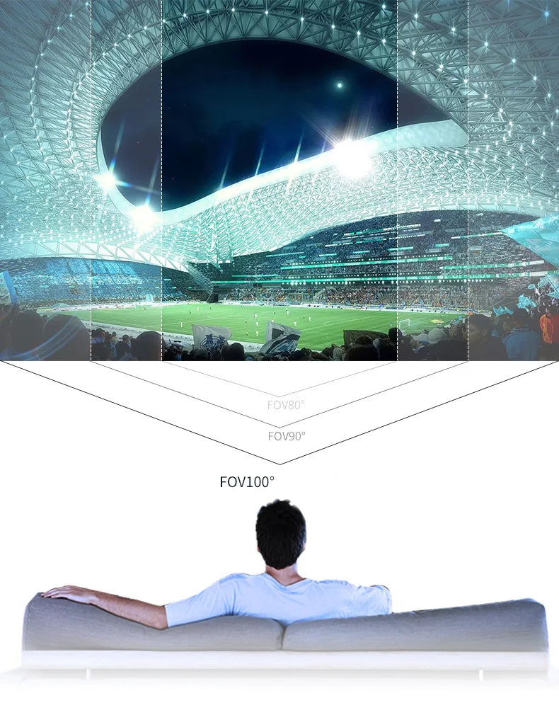 Casque VR Shinecon 10.0 - Lunettes 3D Réalité Virtuelle pour Smartphone | MDN