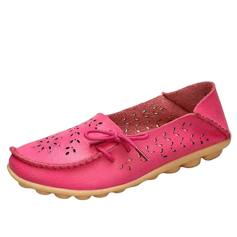 Ballerines Cuir Véritable Confort Femme | MDN
