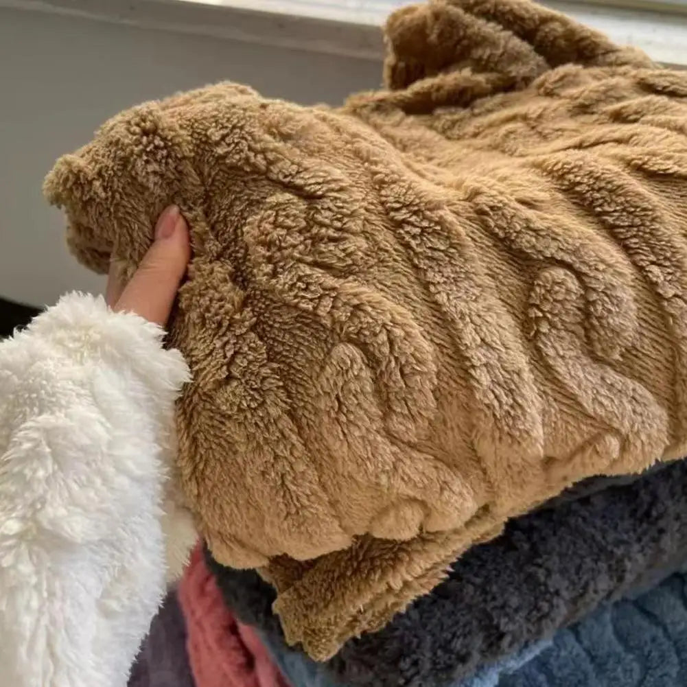 Chemise de Nuit Femme Flanelle Poches Manches Longues | MDN