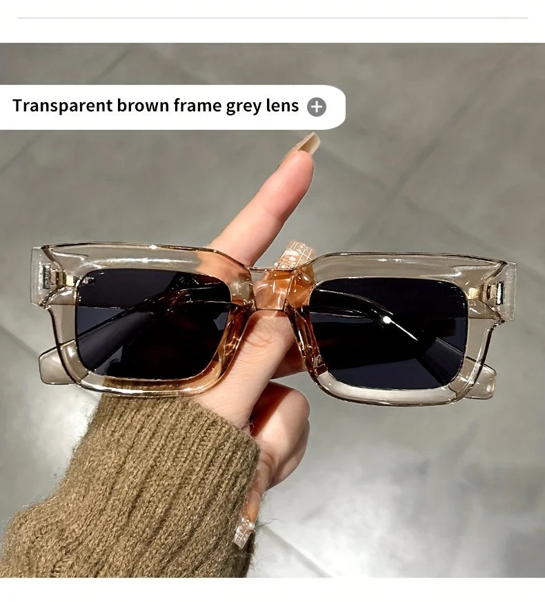 Lunettes Soleil Rectangle Léopard | MDN Store