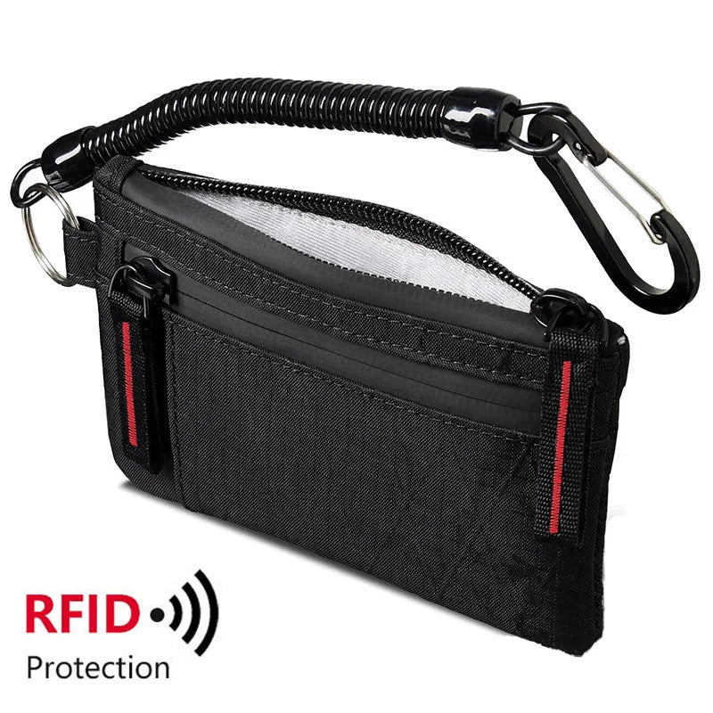 Mini Portefeuille RFID Nylon Compact | MDN Store