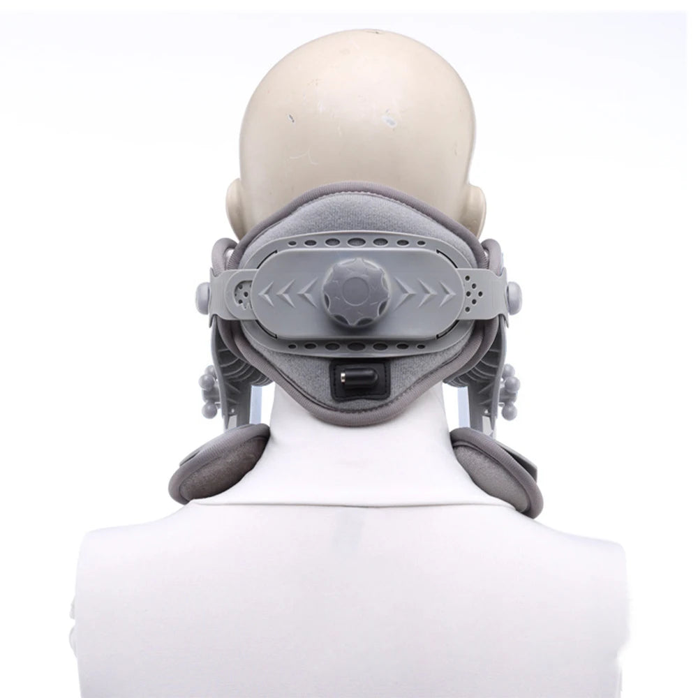 Collier Traction Cervicale Chauffant Reglable 5 Niveaux | MDN Store 25