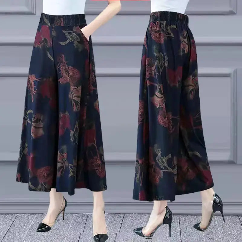 Pantalon Large Vintage Y2K Imprimé | MDN Store