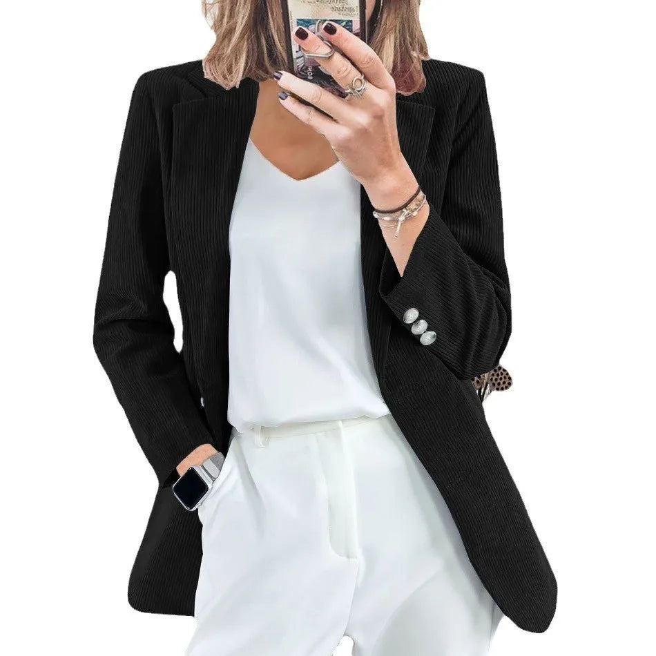 Cardigan Velours Côtelé Slim | MDN Store