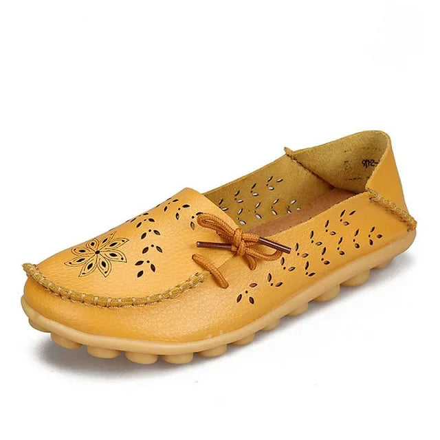 Ballerines Cuir Véritable Confort Femme | MDN Store