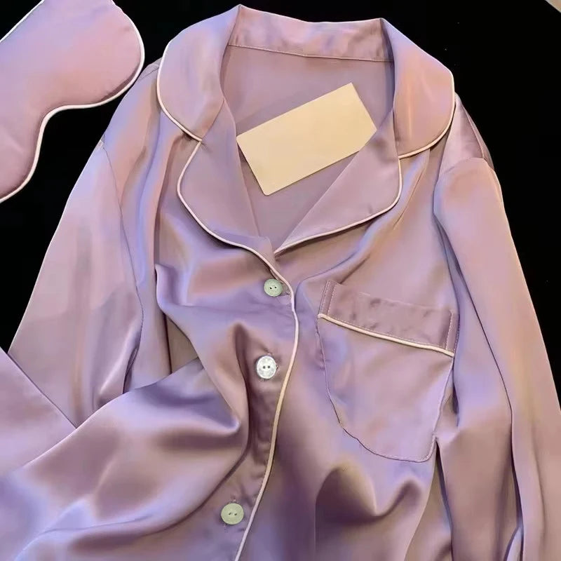 Pyjama Soie Glacée Satin Luxe | MDN Store