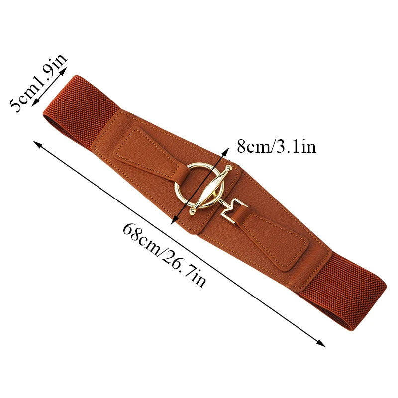 Ceinture Large Boucle Dorée | MDN Store