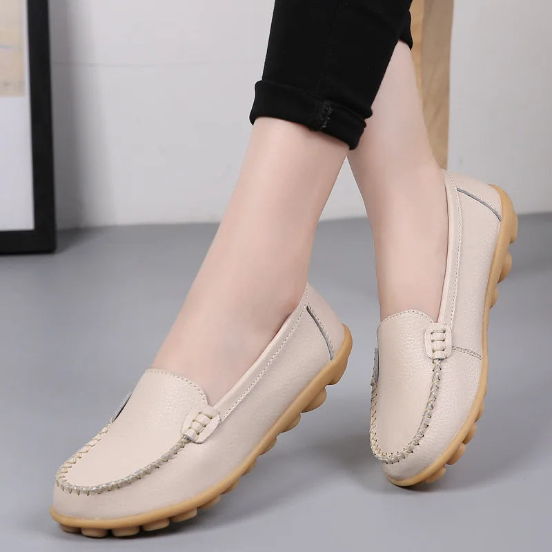 Chaussures Cuir Confort Slip-On Respirantes | MDN Store