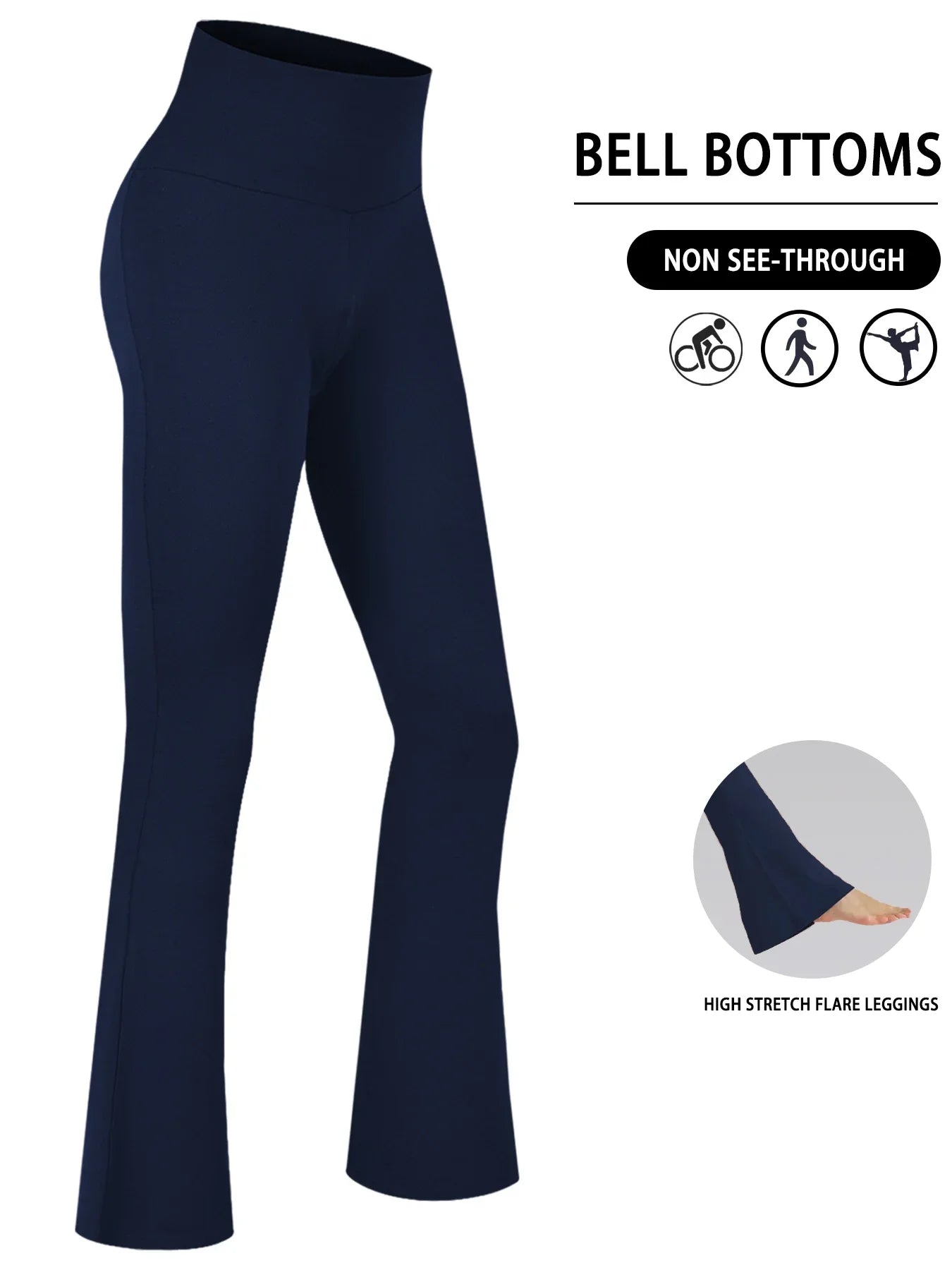 Pantalon Évasé Pattes d'Éléphant Yoga | MDN Store