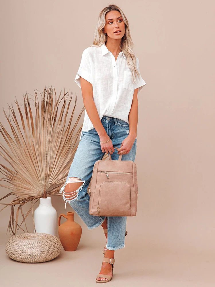Chemise Beige taille XXL femme - MDN Store 25