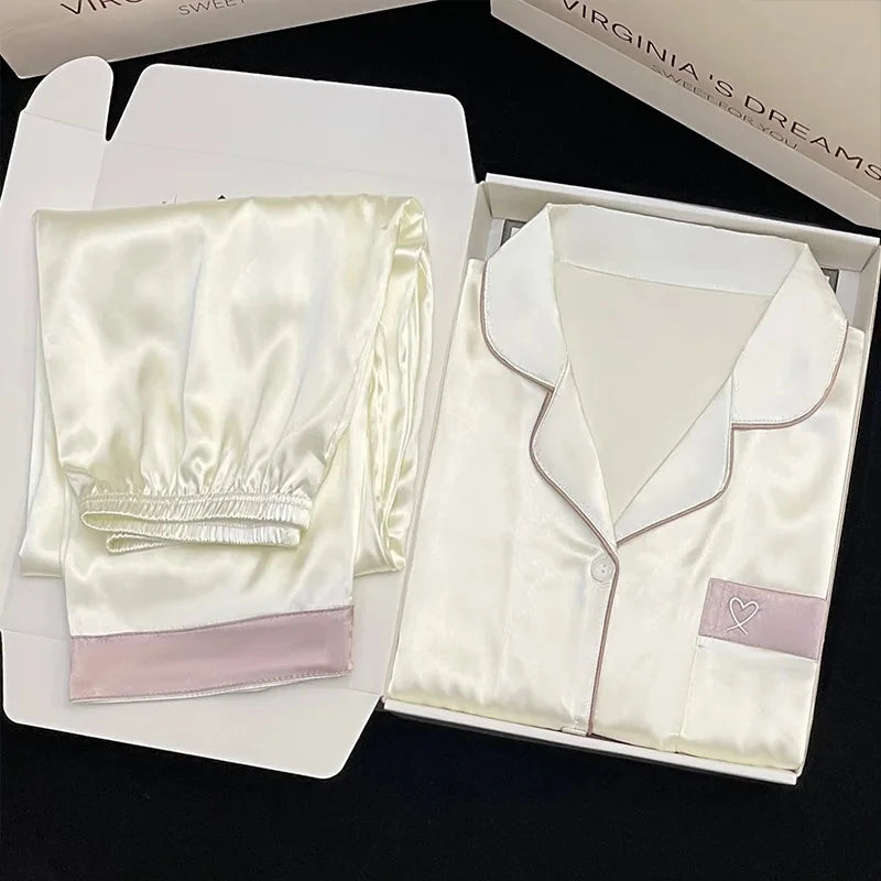 Pyjama Soie Glacée Satin Luxe | MDN Store