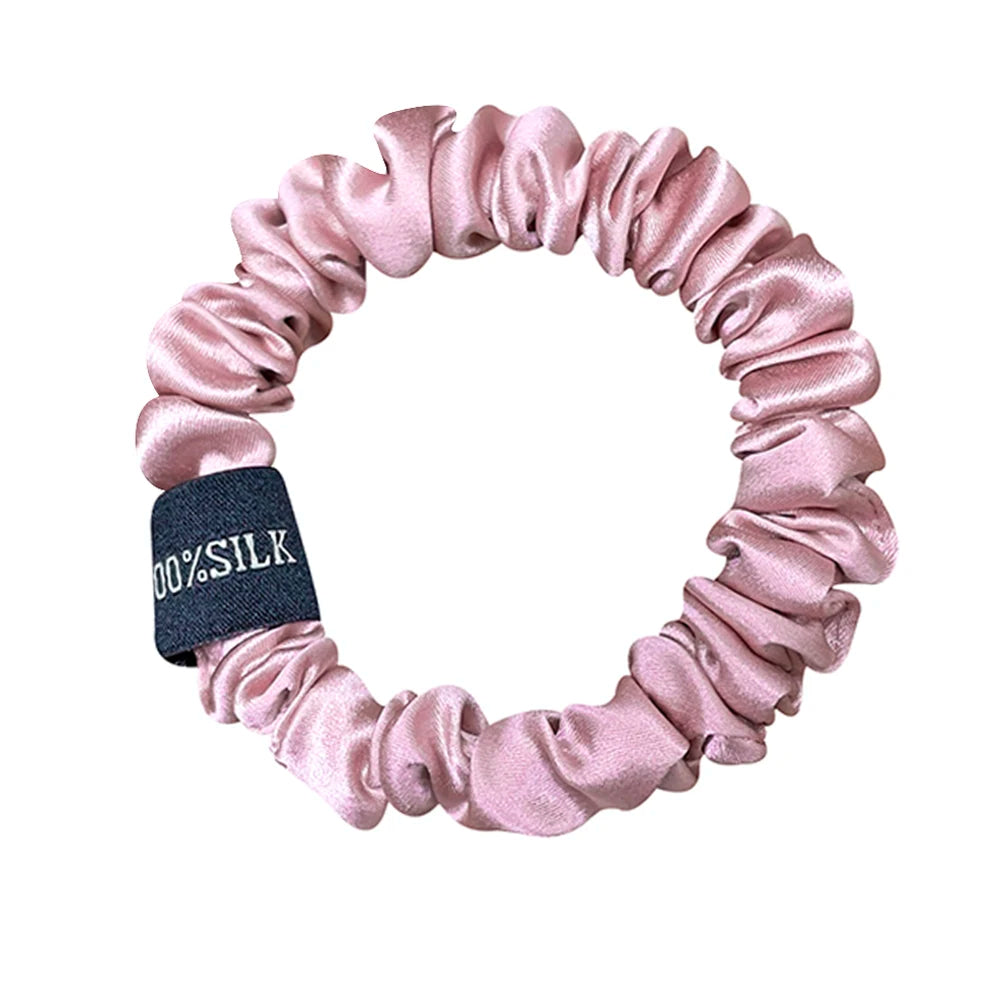 Chouchou Soie de Mûrier 100% Pure 19 Momme - Élastique Cheveux Premium | MDN Store