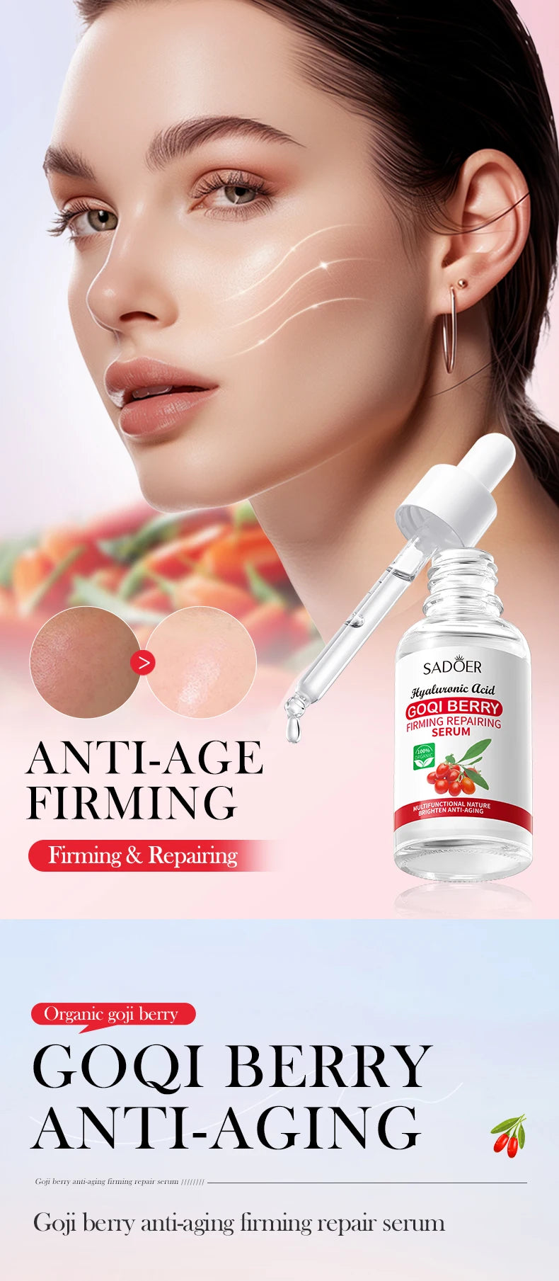 Sérum Visage Niacinamide Anti-Taches Éclaircissant Hydratant | MDN Store