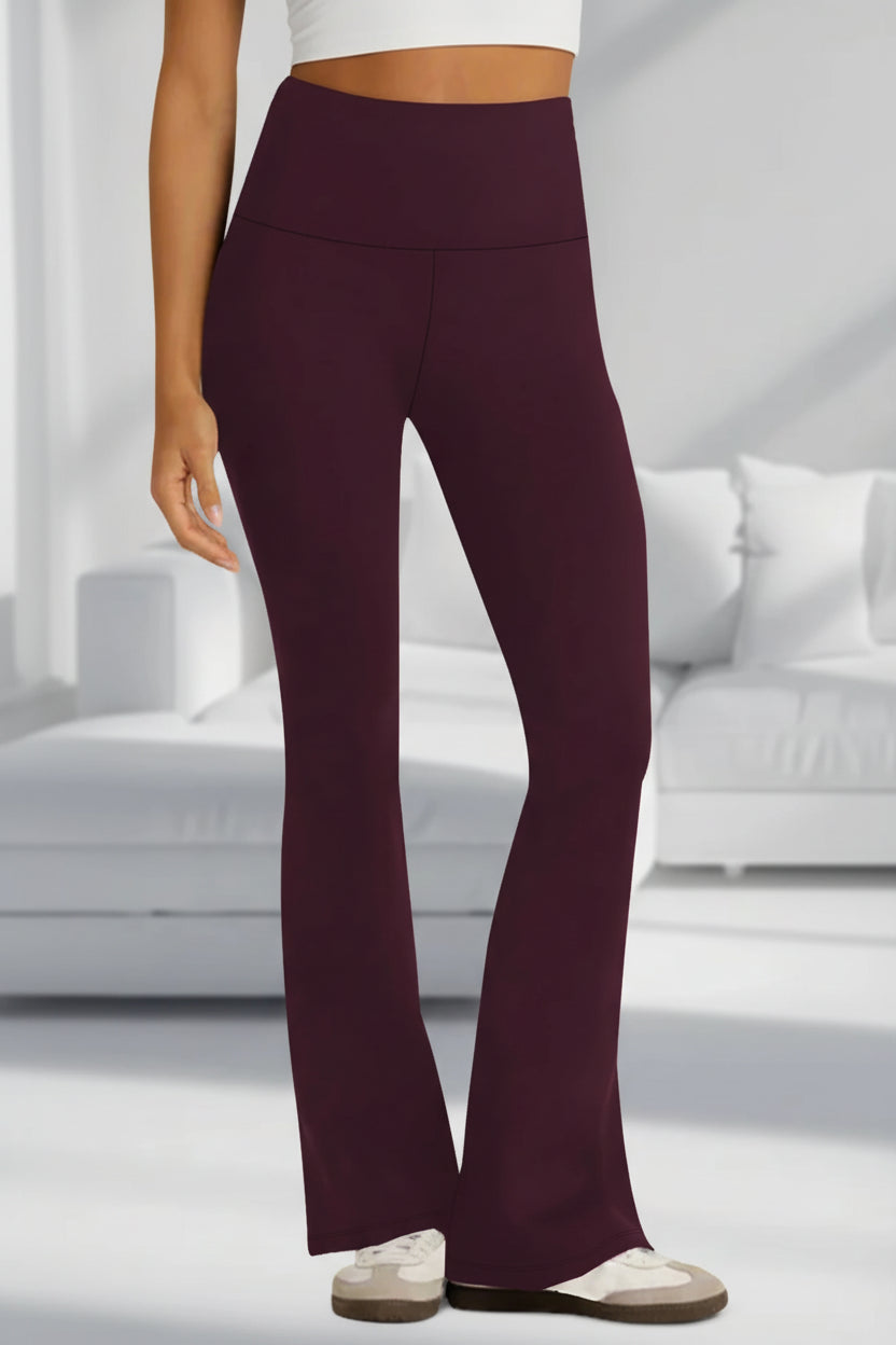 Pantalon Évasé Yoga Taille Haute Femme | MDN Store