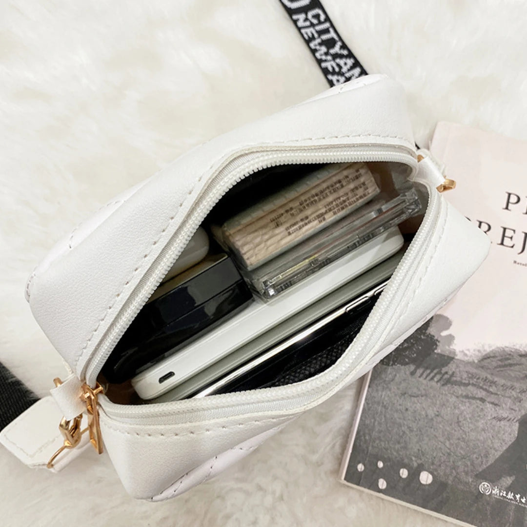 Sac Épaule Femme Couleur Unie Cuir Tressé Design | MDN Store