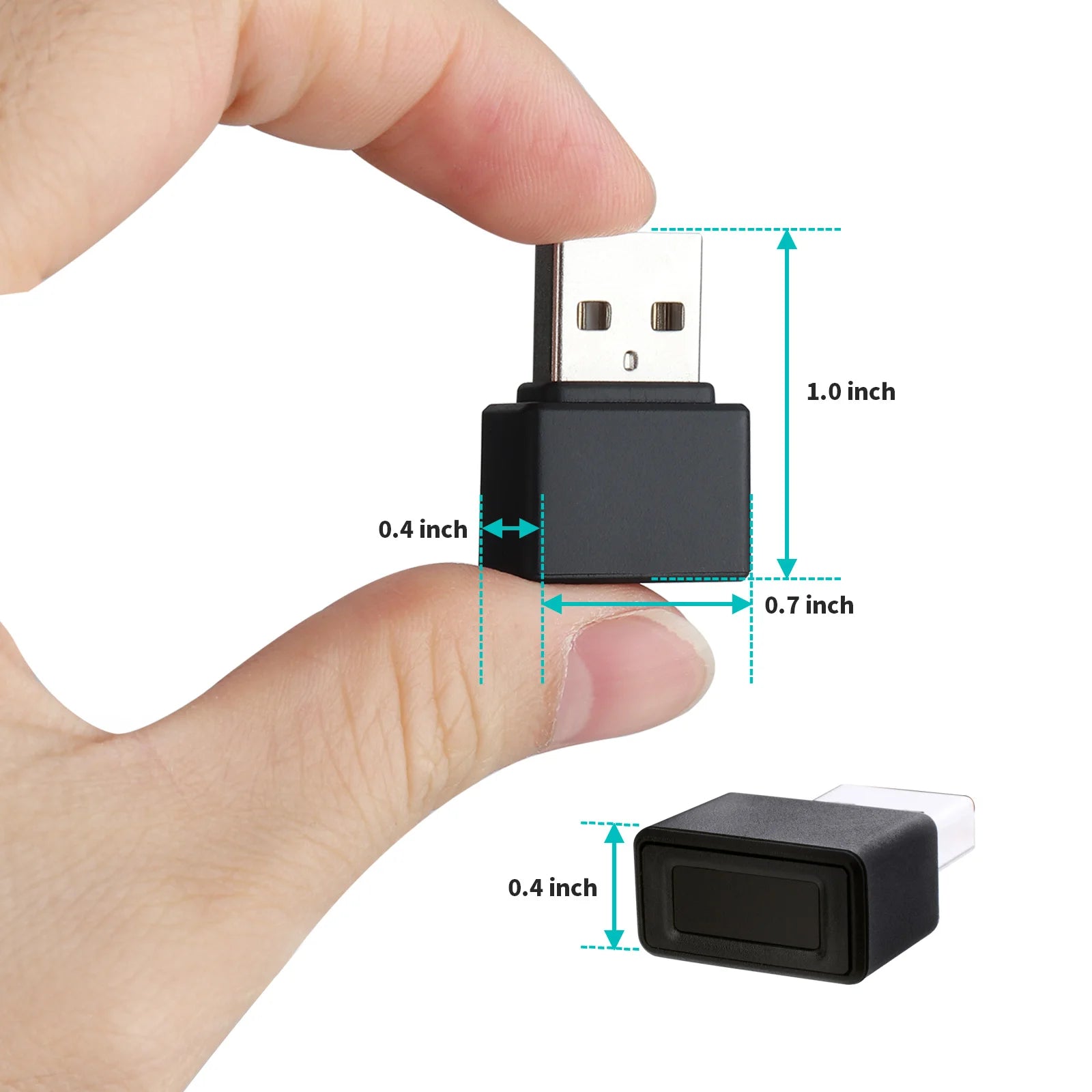 Lecteur Empreinte Digitale USB Biométrique Windows Hello Sécurité PC | MDN Store