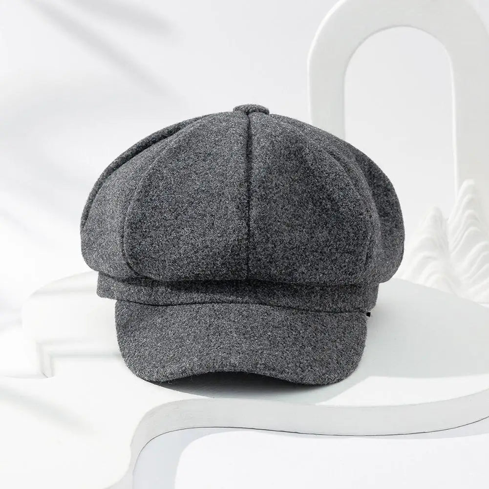 Béret Casquette Octogonale Laine | MDN