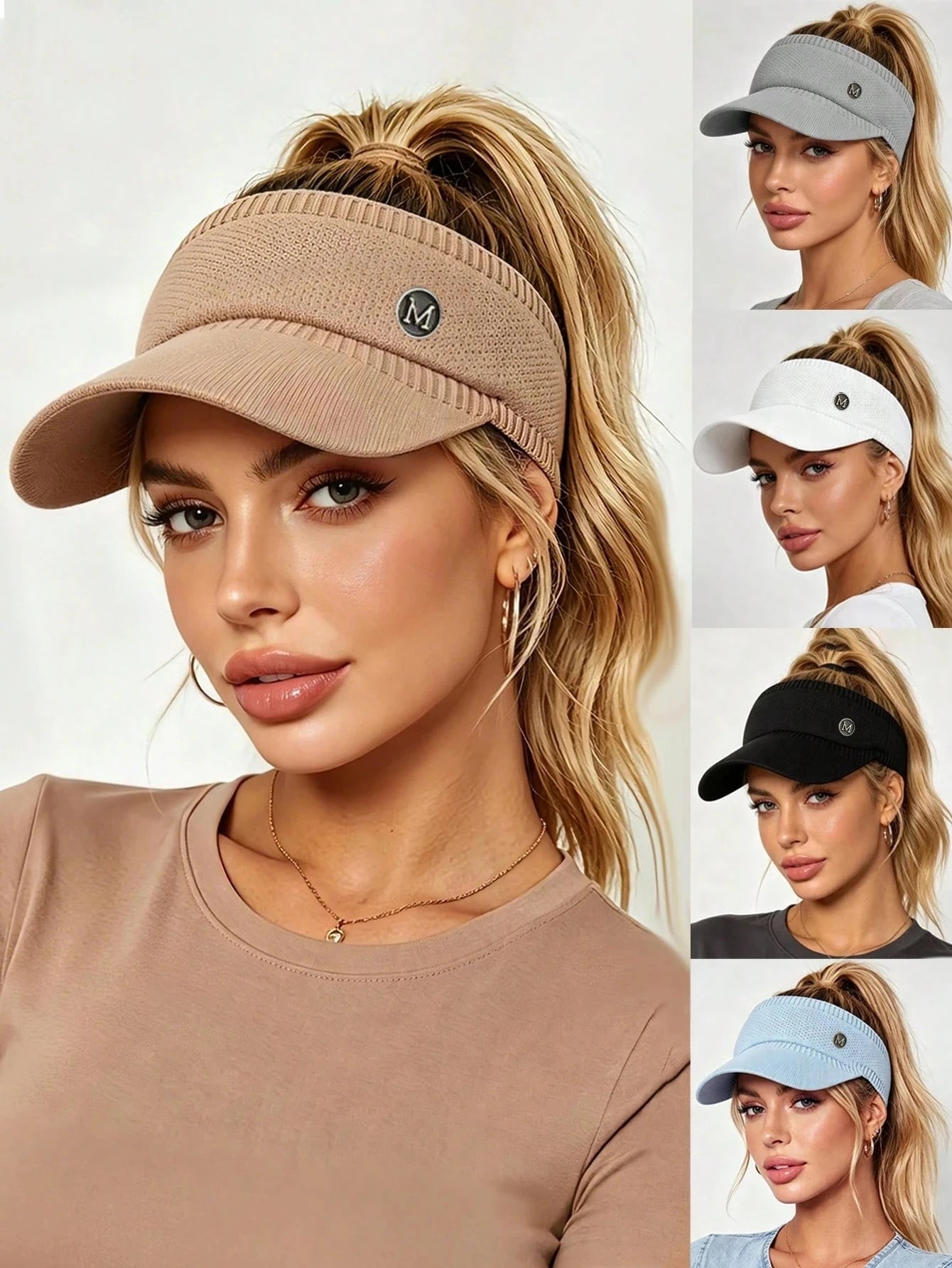 Chapeau de Soleil Reglable Respirant Femme Multifonction Decontracte | MDN Store 25