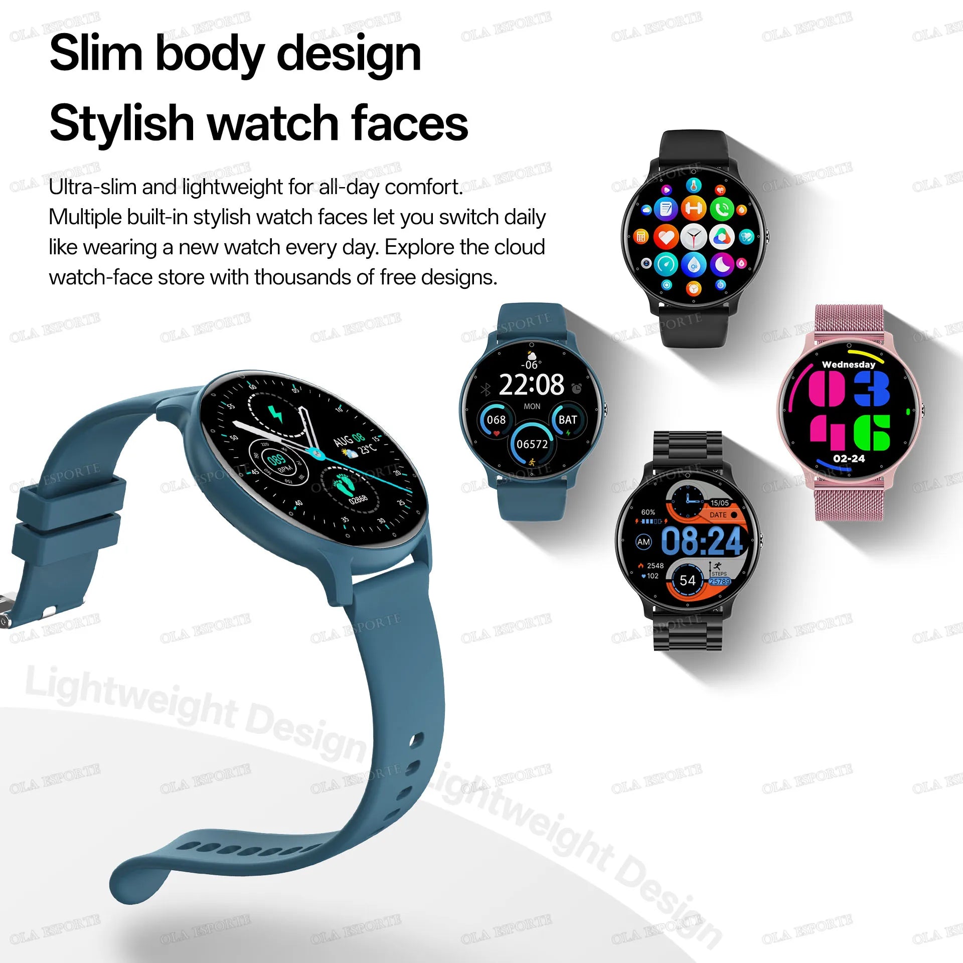 Montre Connectee Sport Fitness Bluetooth 5.3 Ecran 1.46 Pouce IP67 | MDN Store 25