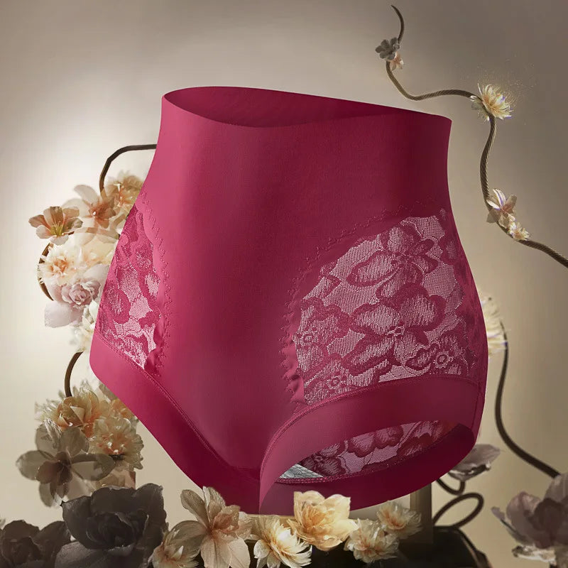 Lot 2 Culottes Gainantes Taille Haute Femme Sans Coutures - Gaine Ventre Plat Minceur | MDN