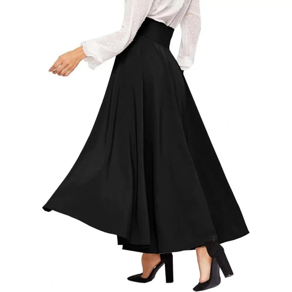 Jupe Longue Femme Taille Haute Élégante - photo 6 | MDN Store