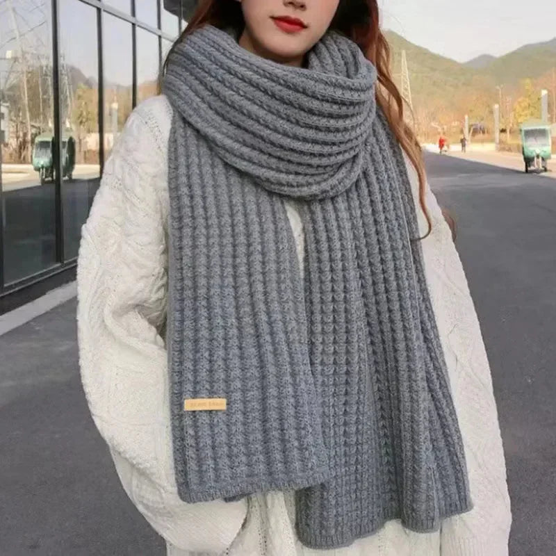 Écharpe Tricotée Thermique Hiver | MDN Store