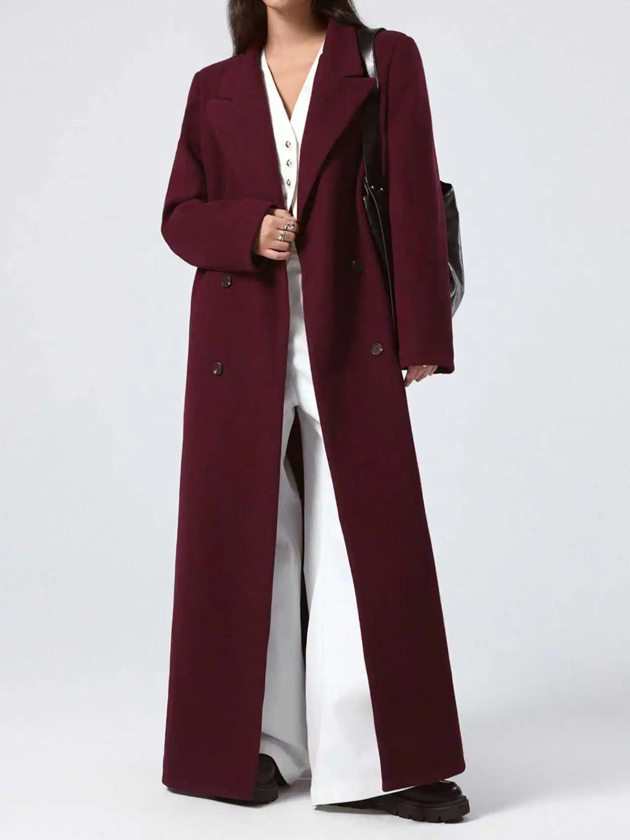 Manteau Bourgogne taille L' femme - MDN Store 25