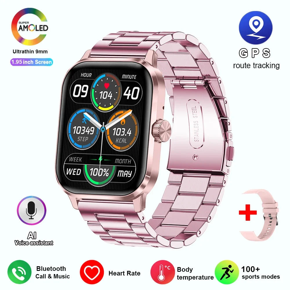 Montre Connectée Ultra-Fine 1.99" Appels Bluetooth GPS | MDN Store