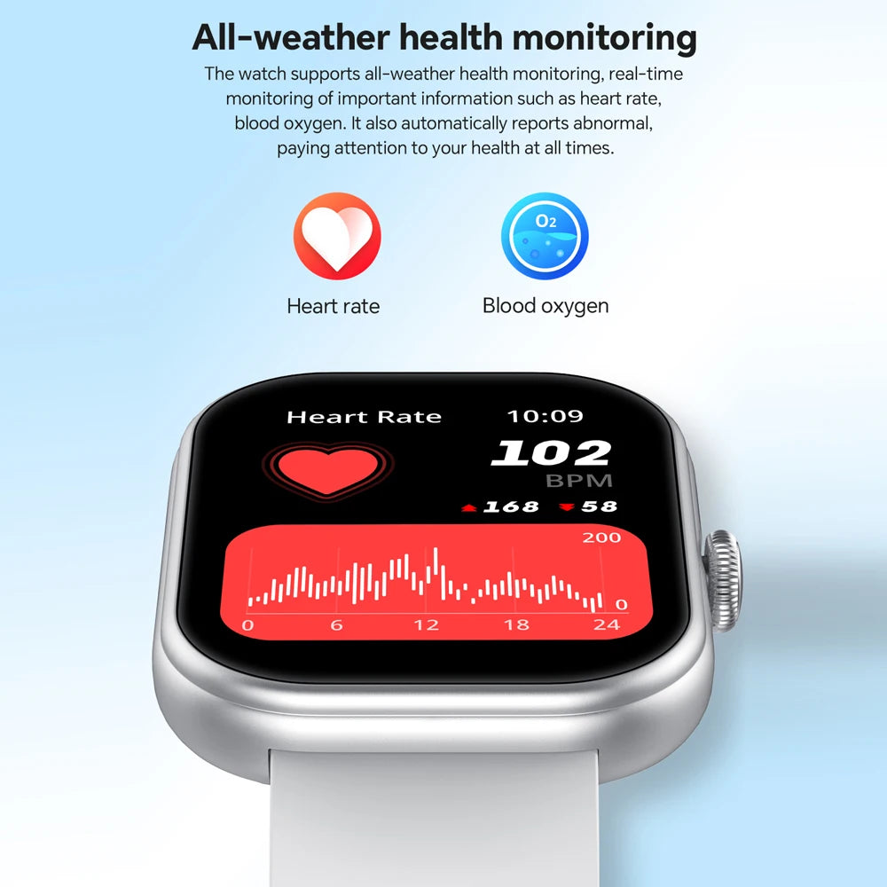 Montre Connectée 1000mAh 2.01" 30 Jours Autonomie | MDN