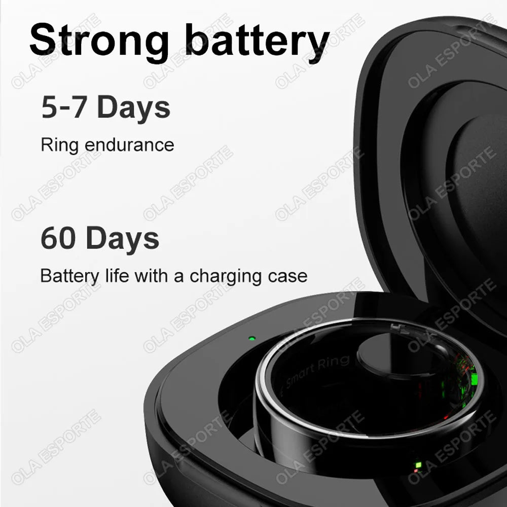 Bague Connectée Smart Ring Santé Température Étanche 5ATM | MDN Store