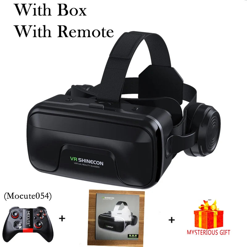 Casque VR Shinecon 10.0 Lunettes 3D Réalité Virtuelle Smartphone | MDN Store