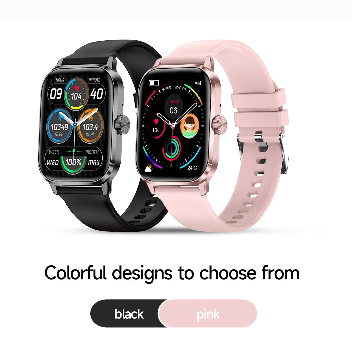 Montre Connectée Ultra-Fine 1.99" Appels Bluetooth GPS | MDN Store
