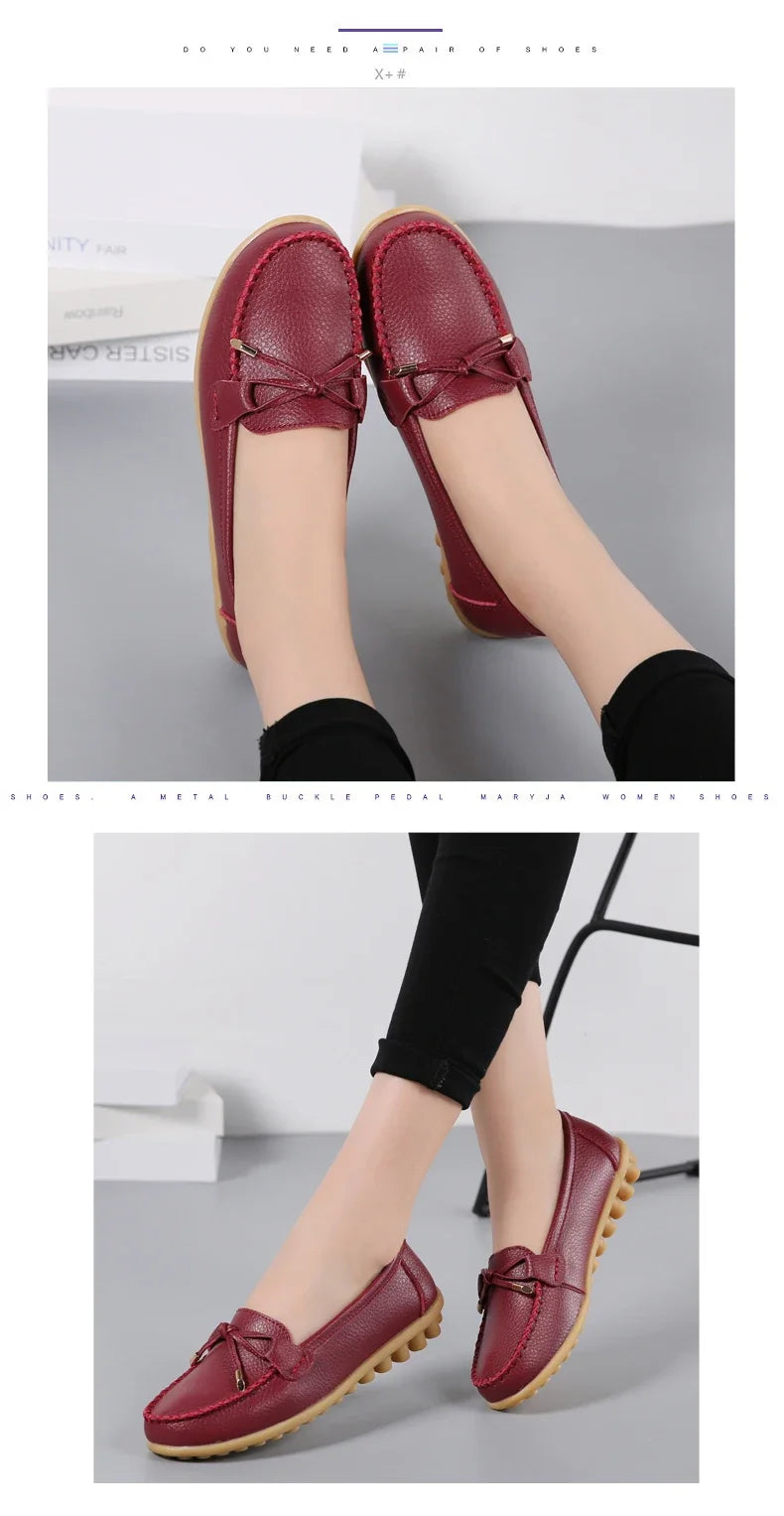 Ballerines Cuir Souple Confort Femme | MDN Store