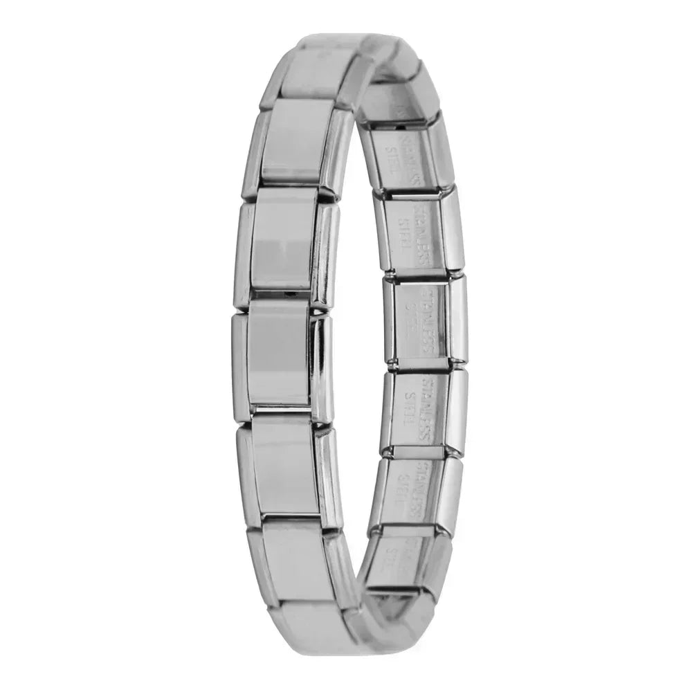 Bracelet Femme Elastique Charme Acier Inoxydable 9mm | MDN Store