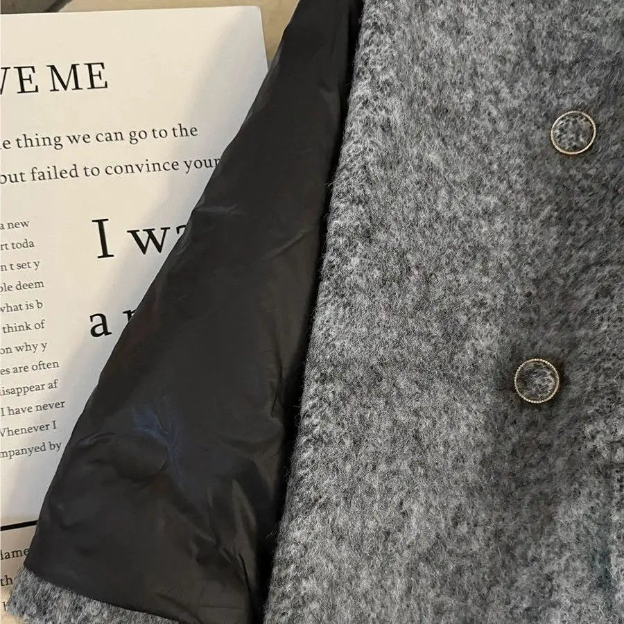 Manteau Double Boutonnage Motif Géométrique | MDN Store