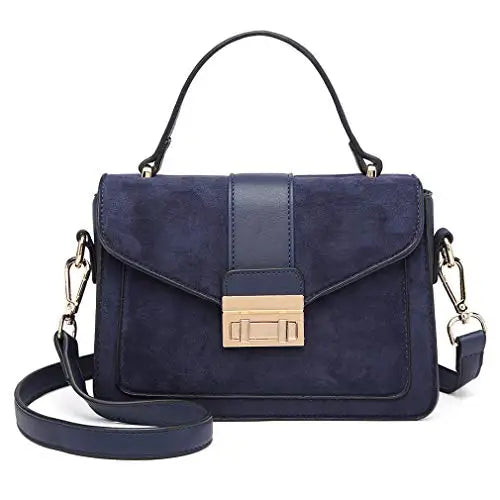 Sac Bandouliere Femme Cuir Synthetique Vintage Rabat Miss Lulu | MDN Store