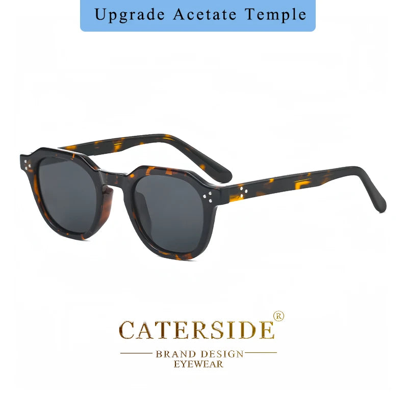 CATERSIDE Lunettes de Soleil Polarisées Rétro Femme Monture TR90 Ultra-Légère UV400 | MDN Store 25