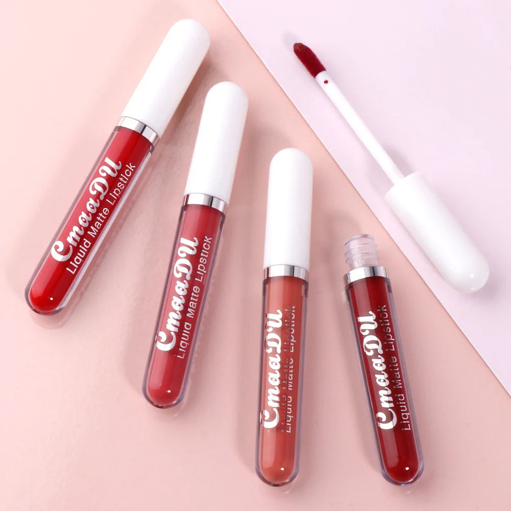 Gloss Lèvres Mat CmaaDu Imperméable Longue Tenue Teinture Rouge | MDN Store