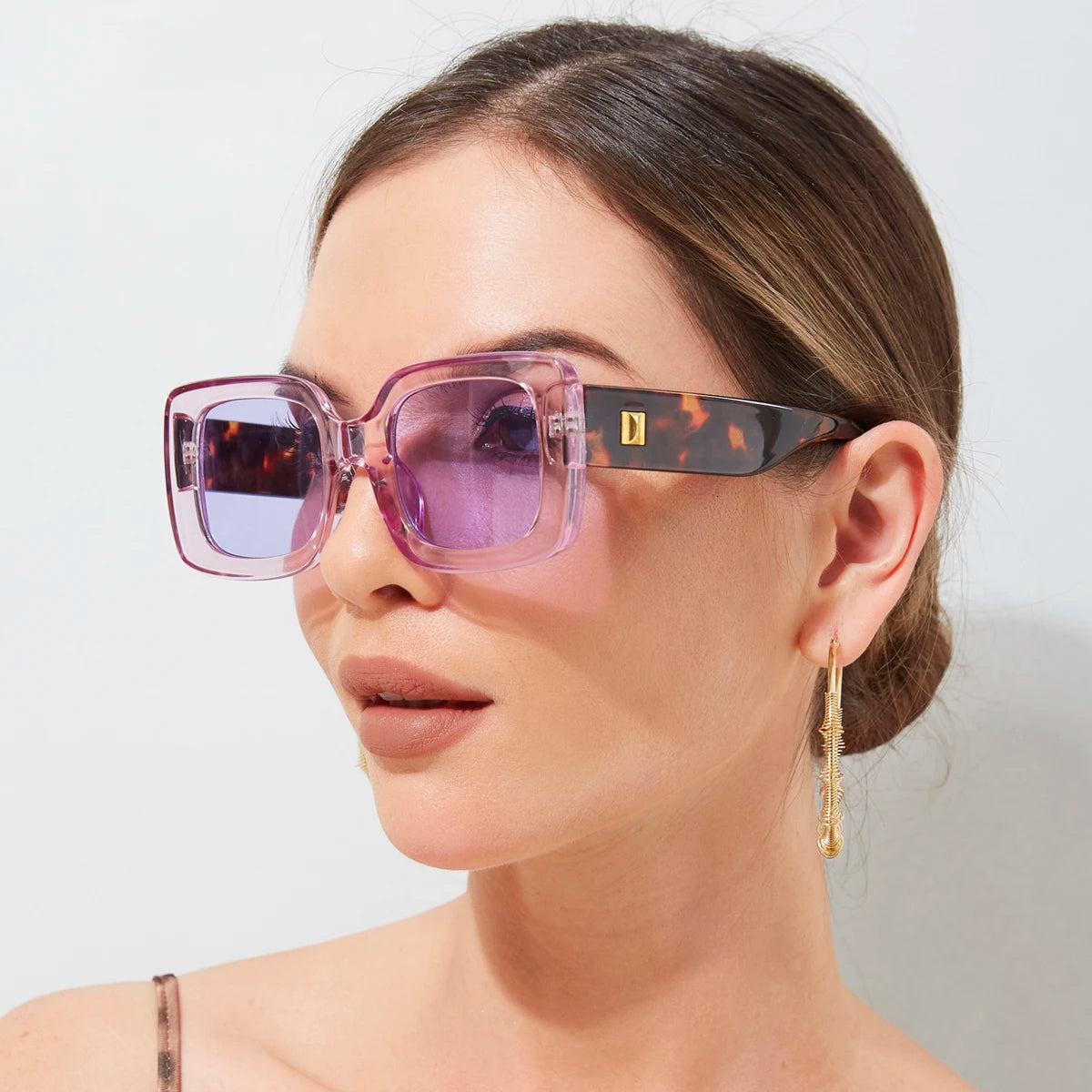 Lunettes Soleil Carré Sport UV400 Femme | MDN Store