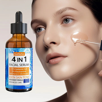 Sérum Visage 4 en 1 Acide Hyaluronique Niacinamide Vitamine C Anti-Rides | MDN Store