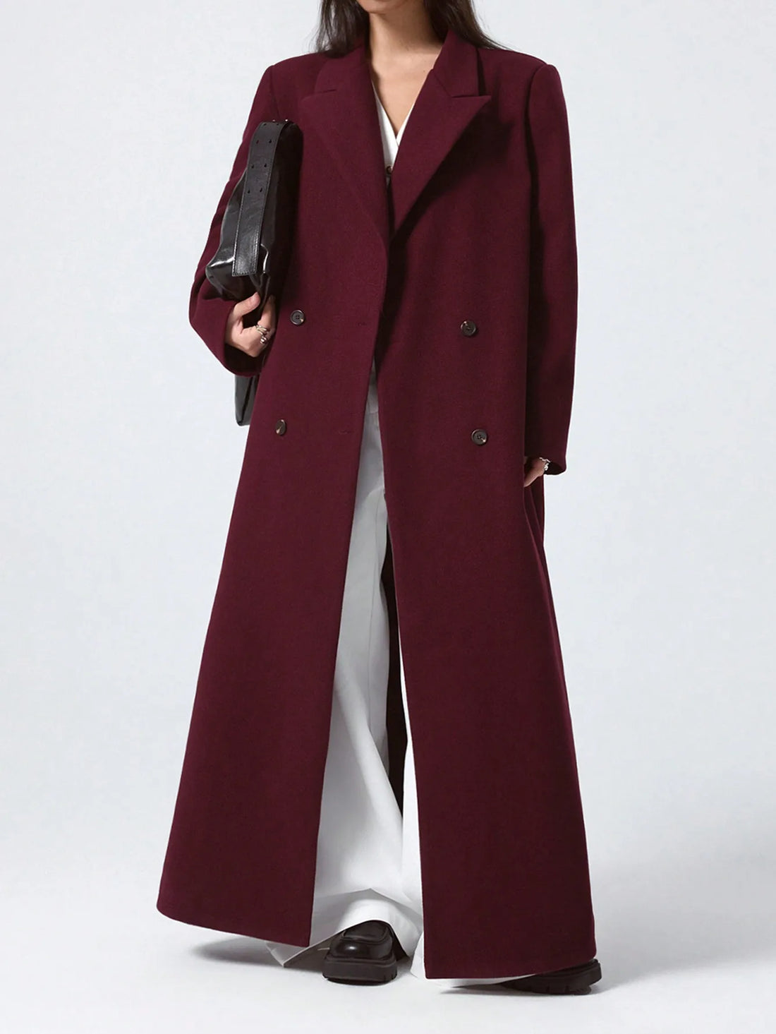 Manteau Bourgogne taille M femme - MDN Store 25