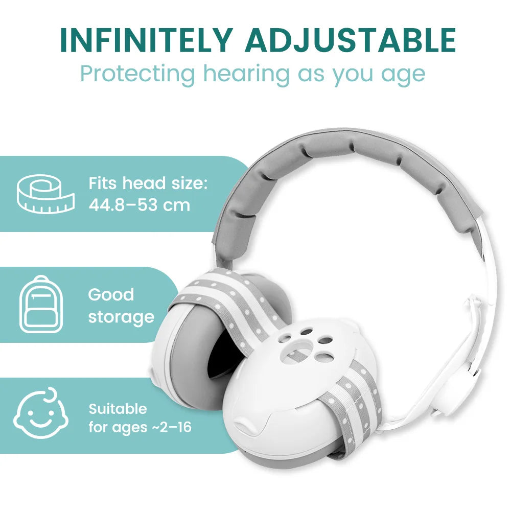 Casque Anti-Bruit Bébé 2-en-1 | MDN Store