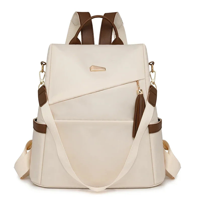 Sac à Dos Nylon Anti-Vol Pompon | MDN Store