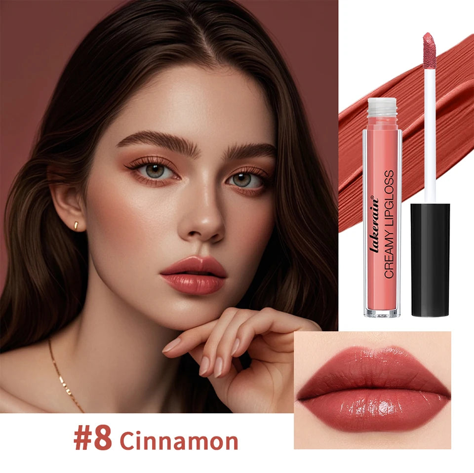 Gloss Lèvres Crémeux Imperméable 8 Couleurs Velours Mat Hydratant | MDN Store
