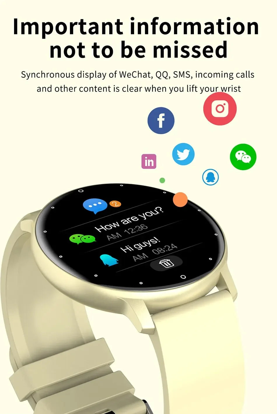 Montre Connectée Sport 1.28" IP67 Fitness Tracker | MDN Store