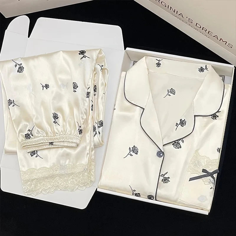 Pyjama Soie Glacée Satin Luxe | MDN Store