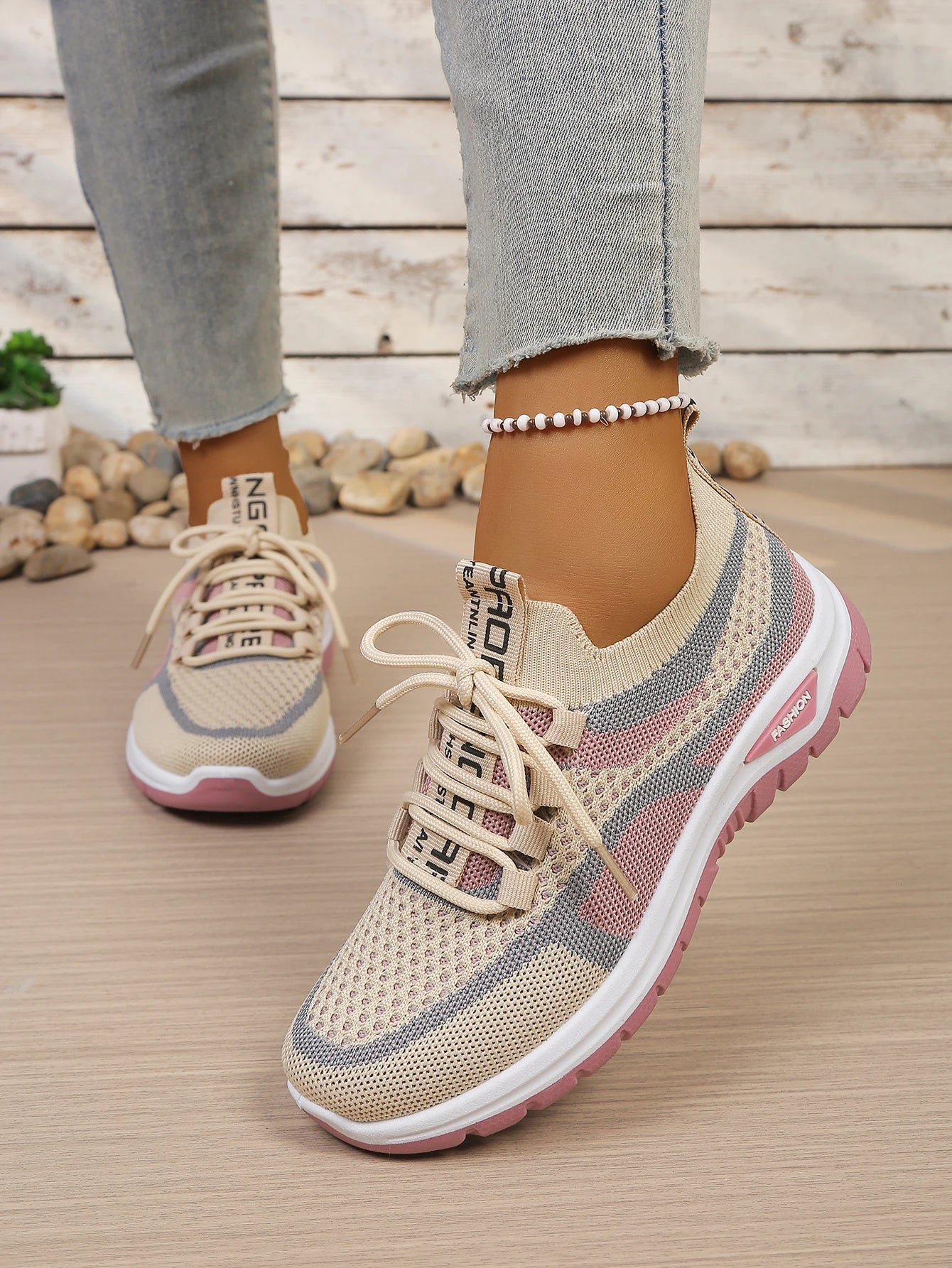 Baskets Bicolores Décontractées Femme Été | MDN Store 25