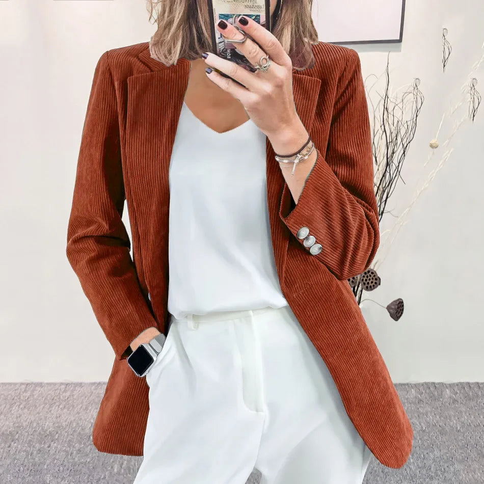 Cardigan Velours Côtelé Slim | MDN Store