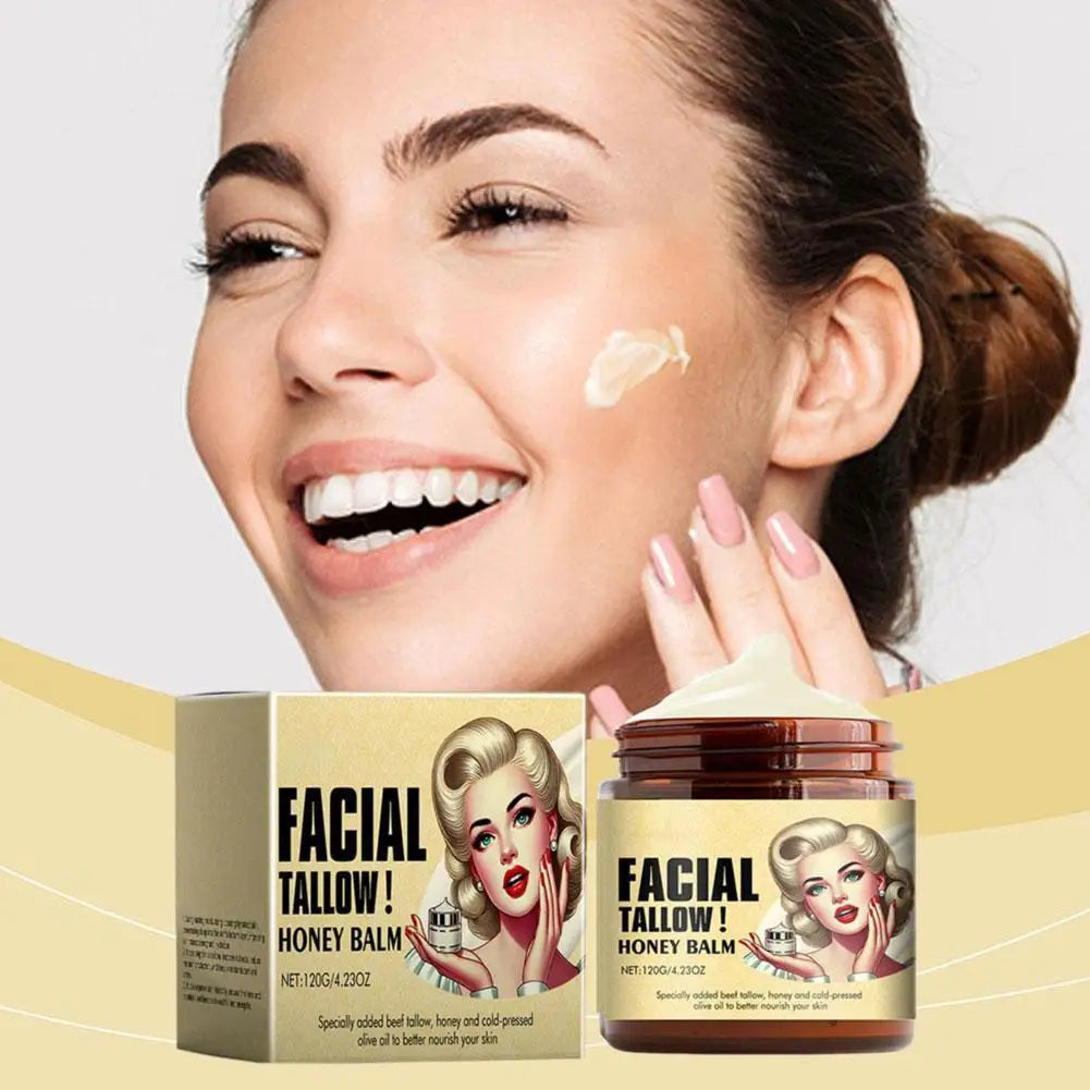 Baume Suif de Bœuf Miel Fouetté Hydratant Visage Corps Bio | MDN Store