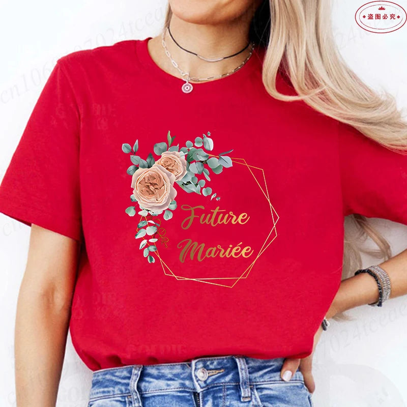 T-shirt Femme Casual Confortable | MDN